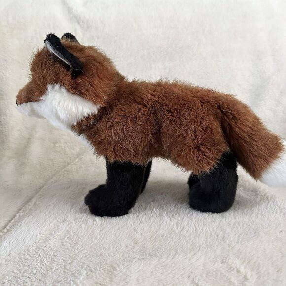 Douglas Cuddle Toys Scarlett Red Fox Dlux 12” Stuffed Animal Toy Realistic - Picture 2 of 7